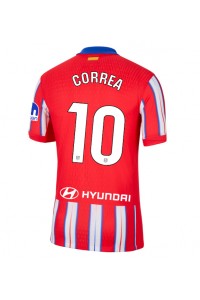 Atletico Madrid Angel Correa #10 Voetbaltruitje Thuis tenue 2024-25 Korte Mouw